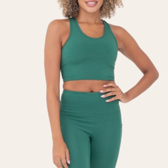 Extreme Racer Cropped Tank - THE WILLOWS