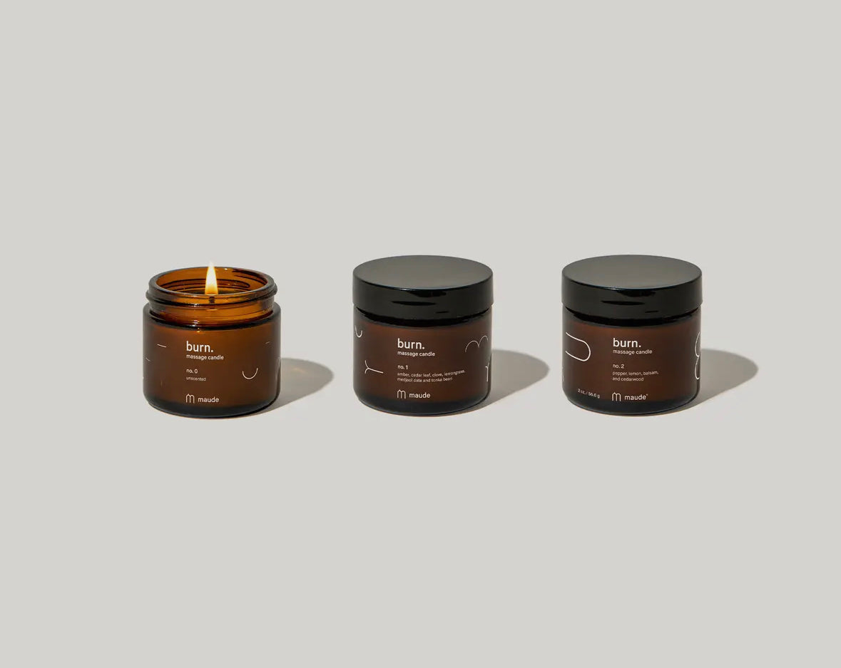 Burn Trio - Skin Softening Massage Candle Gift Set